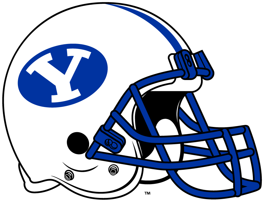 Brigham Young Cougars 1978-1997 Helmet Logo diy iron on heat transfer